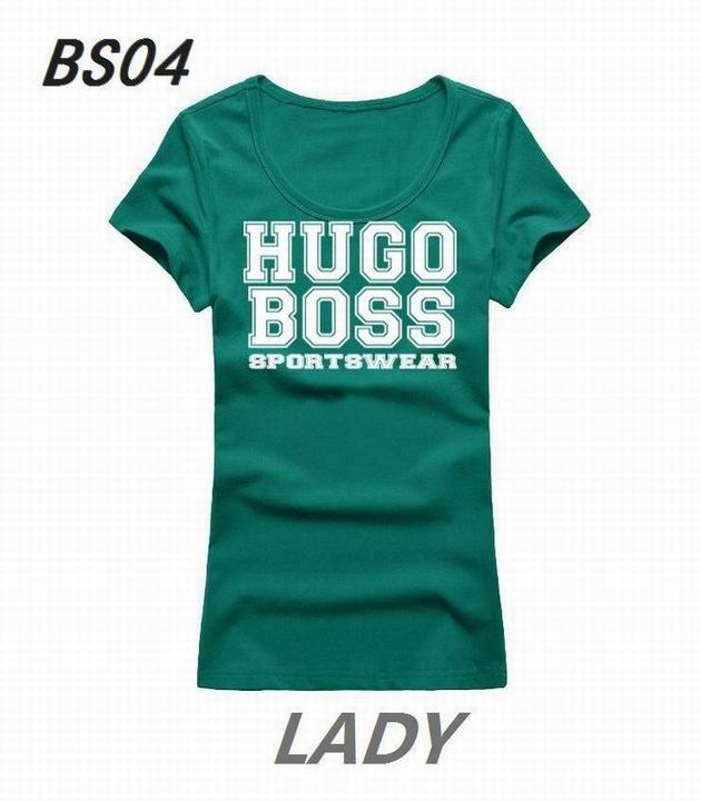 BOSS short round collar T woman S-XL-123